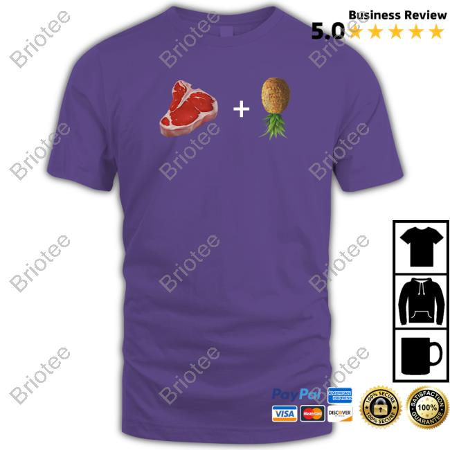 Official Meat + Pineapple T Shirt