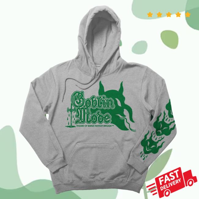 Official Wizardofbarge Merch Goblin Mode Pullover Sweatshirt