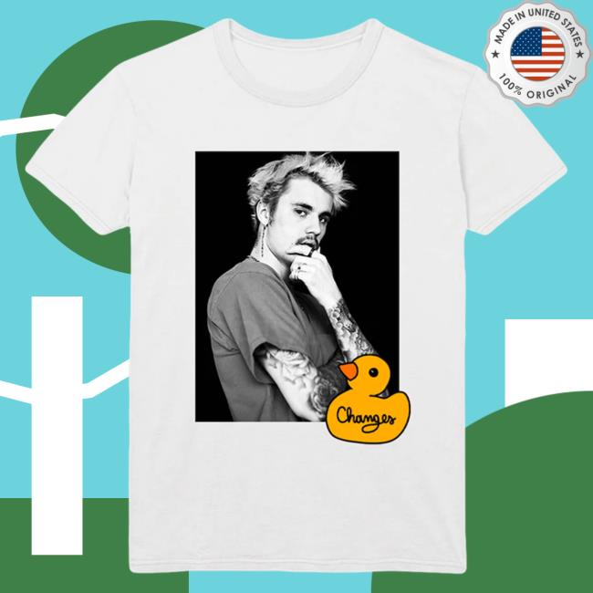 Official Justin Bieber Merch Store Shop Justin Bieber Changes Duck Photo T-Shirts JustinBieber Apparel Clothing