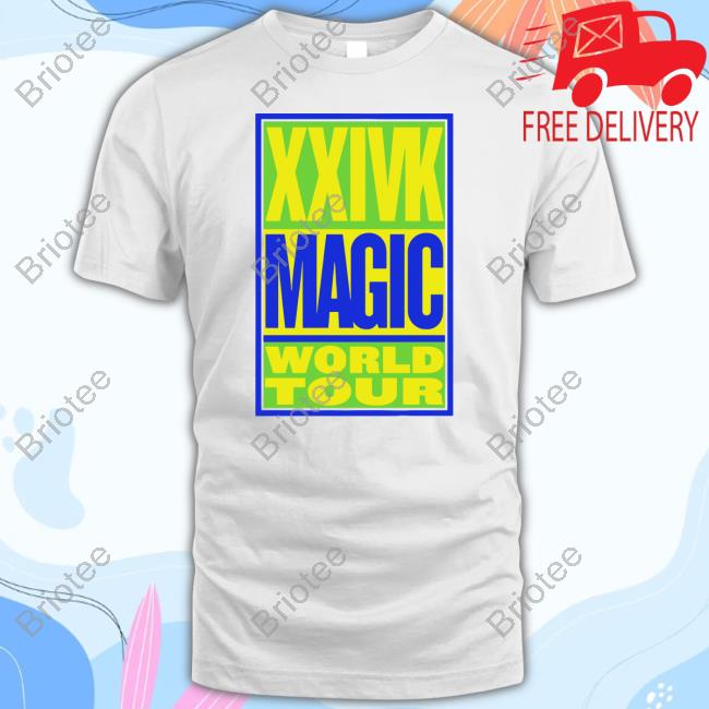 Brasil Bruno Mars XXIVK Magic World Tour Tee