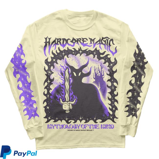 Official Wizardofbarge Merch Hardcore Magic Long Sleeve Shirt 2023