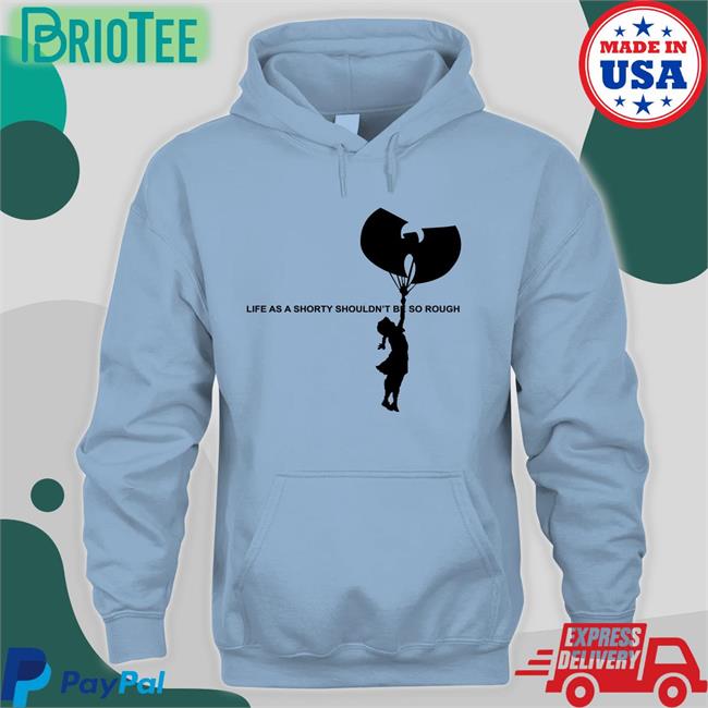 Life As A Shorty Shouldn’T Be So Rough T-Shirt Wu Tang Banksy Life As A Shorty Shouldn’T Be So Rough T-Shirt Wu Tang Is For The Children Banksy