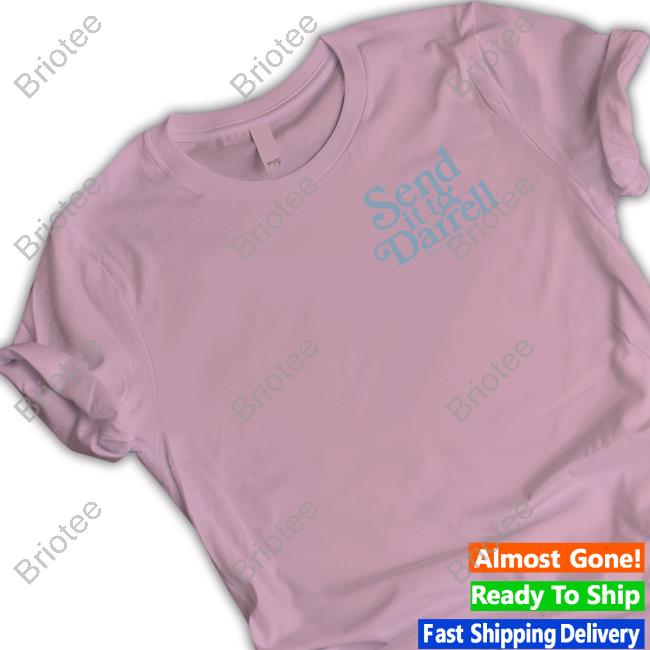 Official Lala Kent Merchandise Send It To Darrell Light Blue Sweatshirt