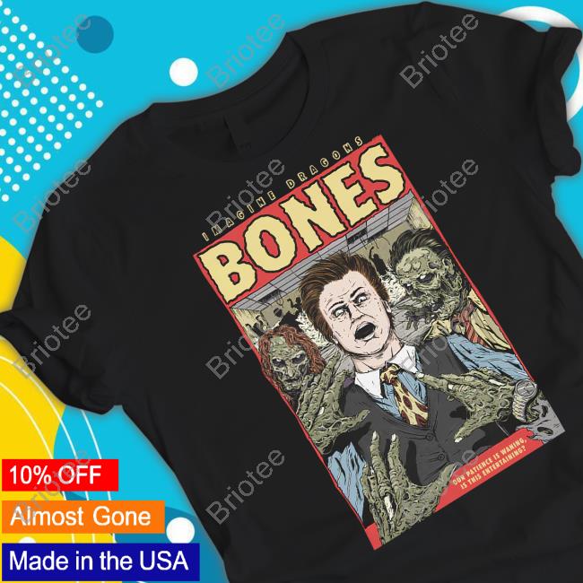 Imagine Dragons Merch Bones Illustrated Shirts