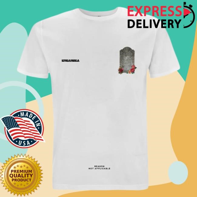 Official Michael Kiwanuka Clothing Michael Kiwanuka Grave Shirt 2024 White