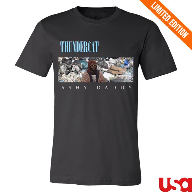 Official Thundercat Merch Thundercat Ashy Daddy New Shirt Theamazingthundercatstore