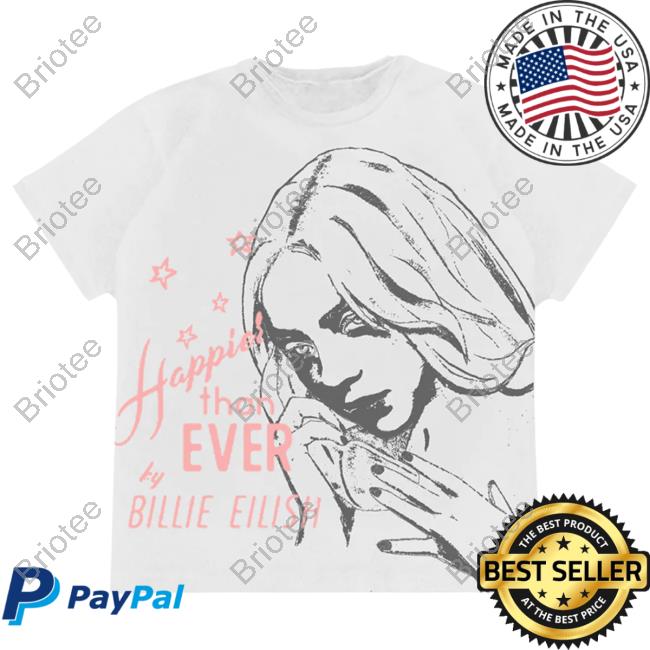 Official Billie Eilish Clothing Shop Store Silly Me Happier Than Ever T Shirt Billieeilish Merch