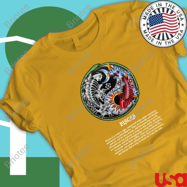 Marcos Alvarado Pisces Tee Shirt Marcosalvarado_