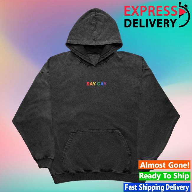 Official Christina Aguilera Merch Say Gay Christina Aguilera Hoodie