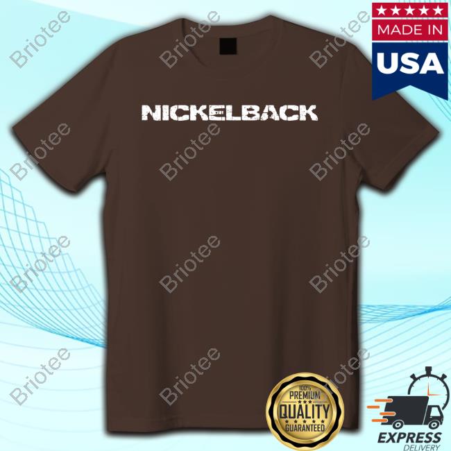 Official Nickelback Merch All The Right Reasons Logo Coal Tee Nickelback Merch All The Right Reasons Logo Coal Tee