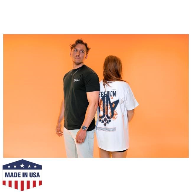 Official REBiRTH Festival Rebellion Black Top Shirt