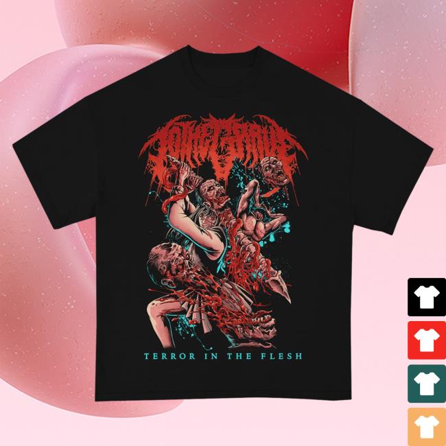 Official To The Grave Rising Merch To The Grave - Yoru Terror In The Flesh Tee Shirt Risingmerch