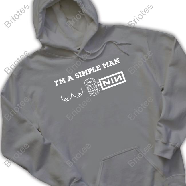 Official Rob Sheridan I'm A Simple Man Hoodie