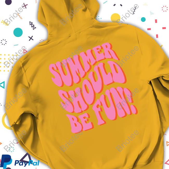 Official Summer Should Be Fun Long Sleeve Tee