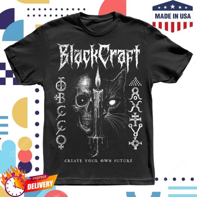 Official Blackcraft Cult Clothing Store BlackcraftCult Catskull T Shirt Official Blackcraft Cult Clothing Store BlackcraftCult Catskull Tee