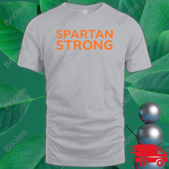 Illinois Men's Basketball Spartan Strong Shirt Illinois' Orange Krush