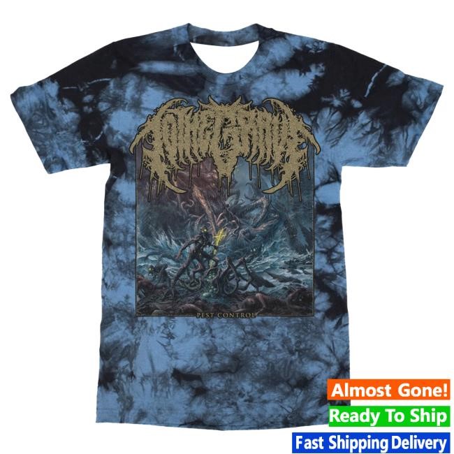 Official To The Grave Merch To The Grave "Pest Control Crystal" Top Shirt