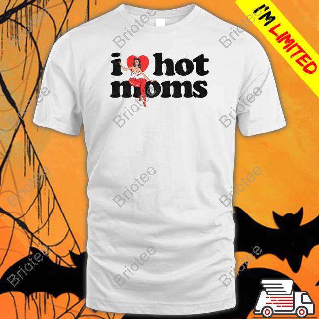 Danny Duncan Merch I Heart Hot Moms Swing White Shirts