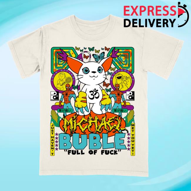 Official Bublé Digimon Full Of Fuck Tshirt