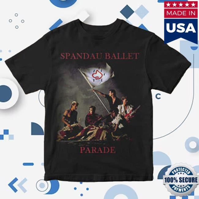 Spandau Ballet Merch Parade Anniversary 2024 Shirt