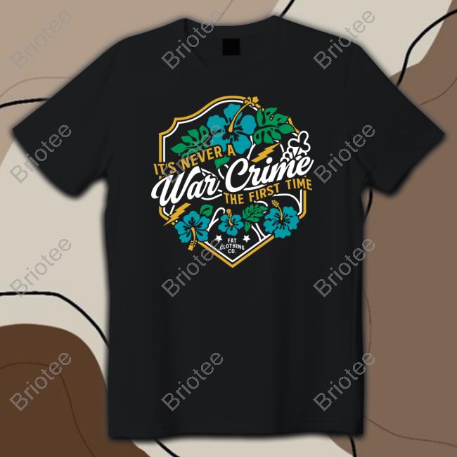 Official The Fat Electrician Merch War Crime Hawaiian T Shirt
