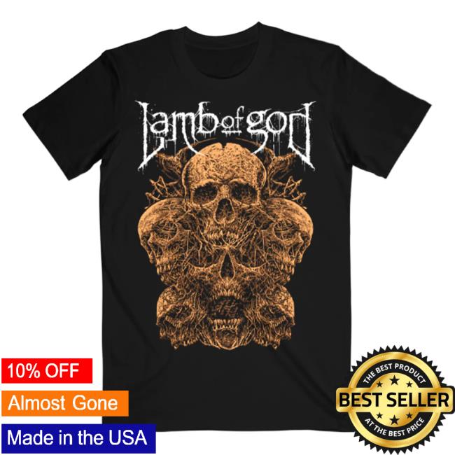 Official Lamb Of God Merch Store Shop Rooted Skull Tees Lambofgod