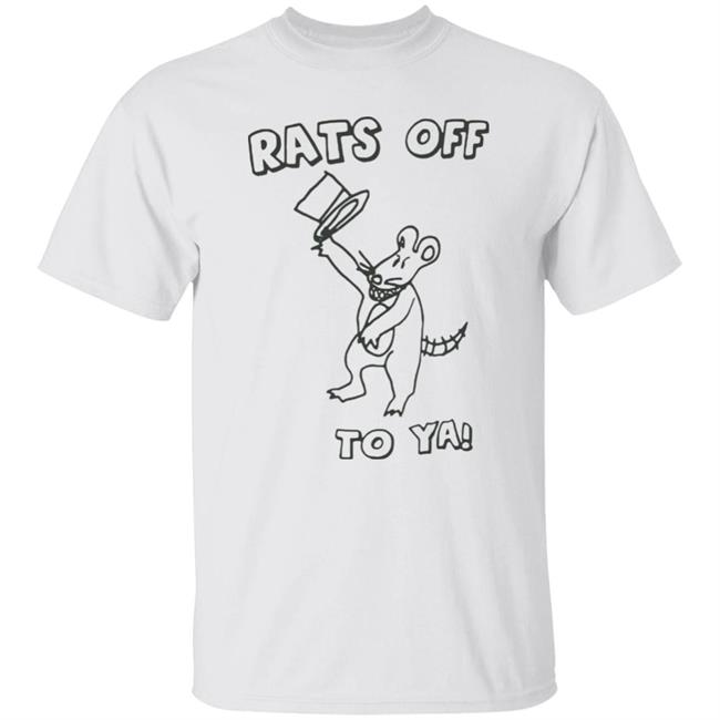 Rats Off To Ya Shirt Bob Dylan Tim And Eric Official Store Merch