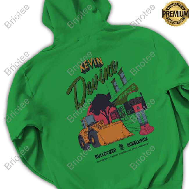 Official Kevin Devine - Bubbledozer New Shirt Down Right Shop Store Kevin Devine - Bubbledozer Shirt