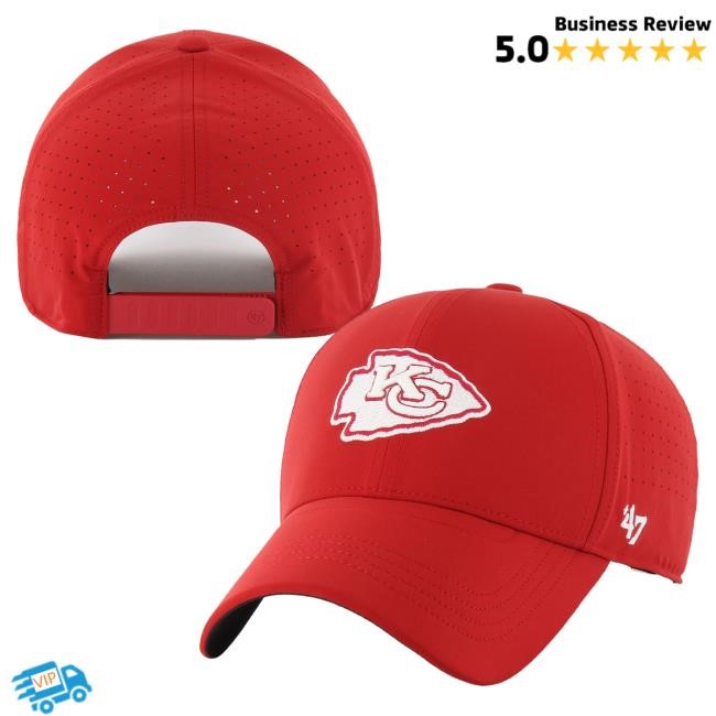 Official Kansas City Chiefs NFL Football Red Vent MVP Hat