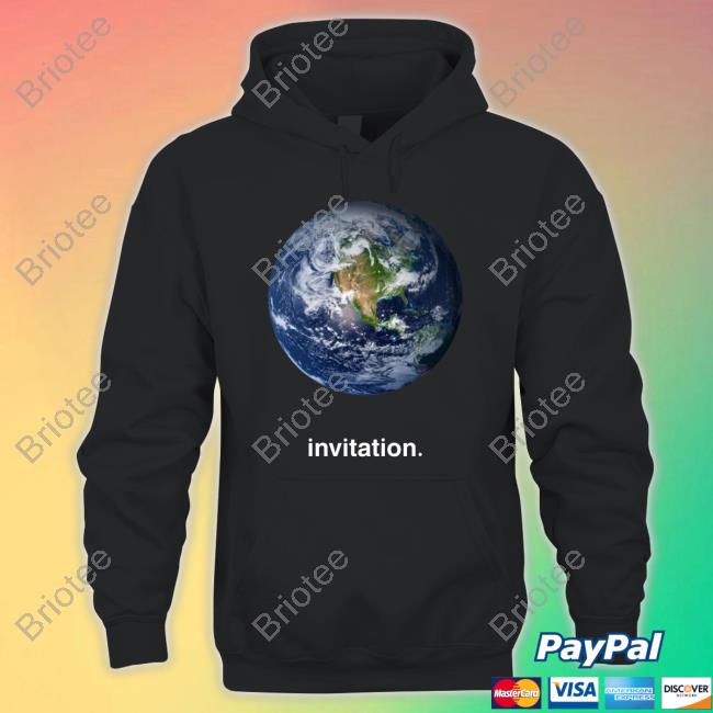 Official The Earth Invitation T-Shirt