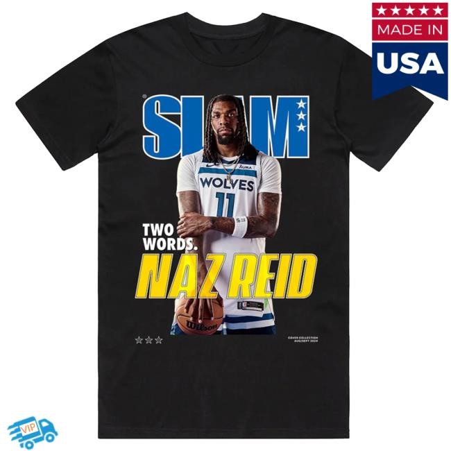 Official Slam Merch Store Shop SLAM Cover Shirt New - Naz Reid (SLAM 251) Shirt New Slam Goods Apparel