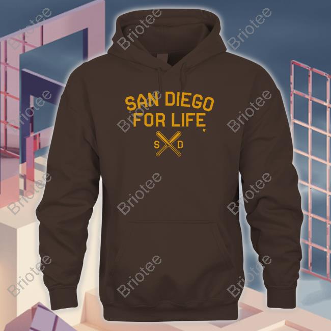 Official Breakingt Merch San Diego For Life Hoodie