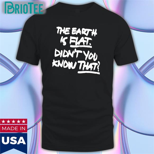 Min Yoongi The Earth Is Flat Didn't You Know That Classic Unisex T-Shirt