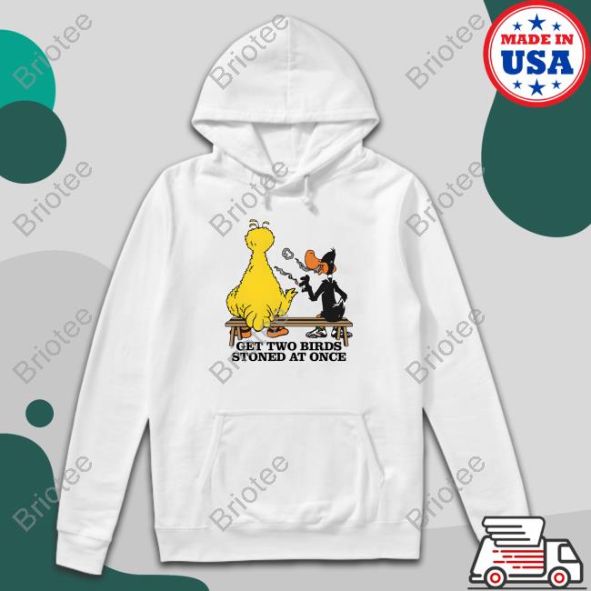 Thegoodshirts Merch Get Two Birds Stoned At Once Long Sleeve T Shirt
