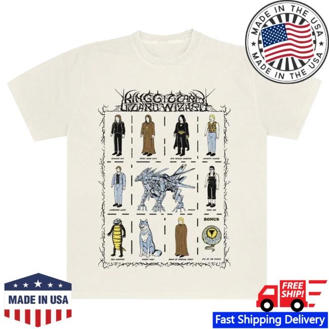 Official Doom Records Merch Store Shop King Gizzard and The Lizard Wizard Metal Toys Popover Shirt