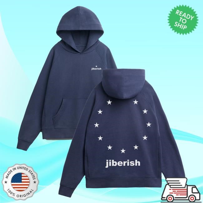 Jiberish Heavyweight Constellation Pine Hoodie — scene-ready merch