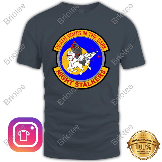 Night Stalkers Death Waits In The Dark Shirt