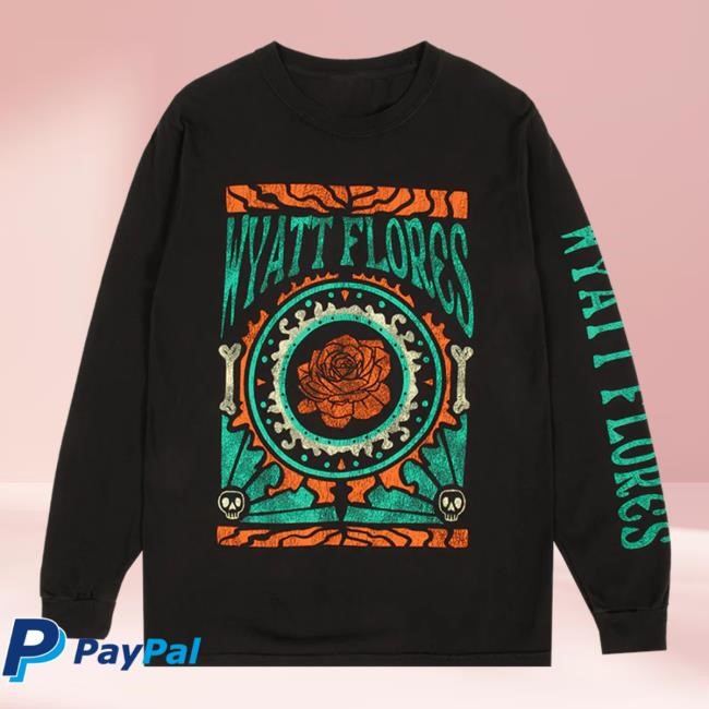Wyatt Flores Flower Power LS Shirt – Wyatt Flores Merch Shop