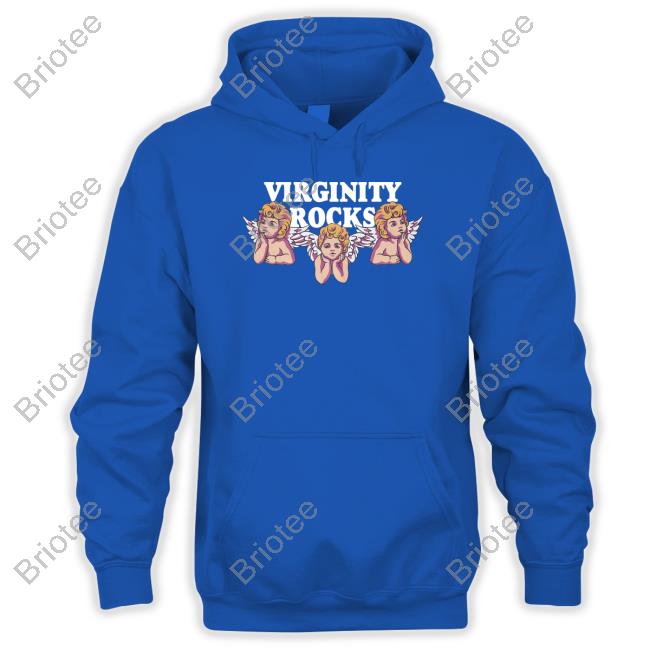 Official Danny Duncan Merch Virginity Rocks Angels Shirt