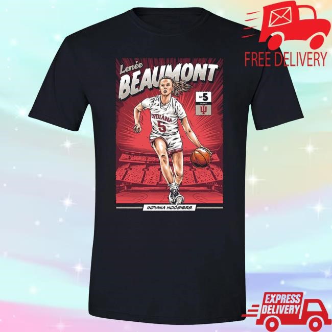 NCAA Basketball Indiana Hoosiers Comic Style Beaumont Tee