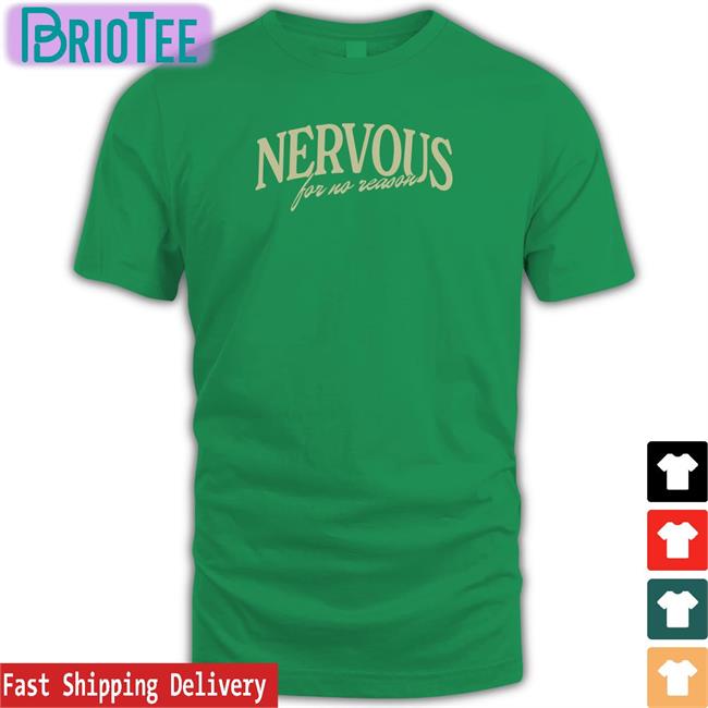 Ryans Average Life Nervous for No Reason Shirt Kompound Brands Merch
