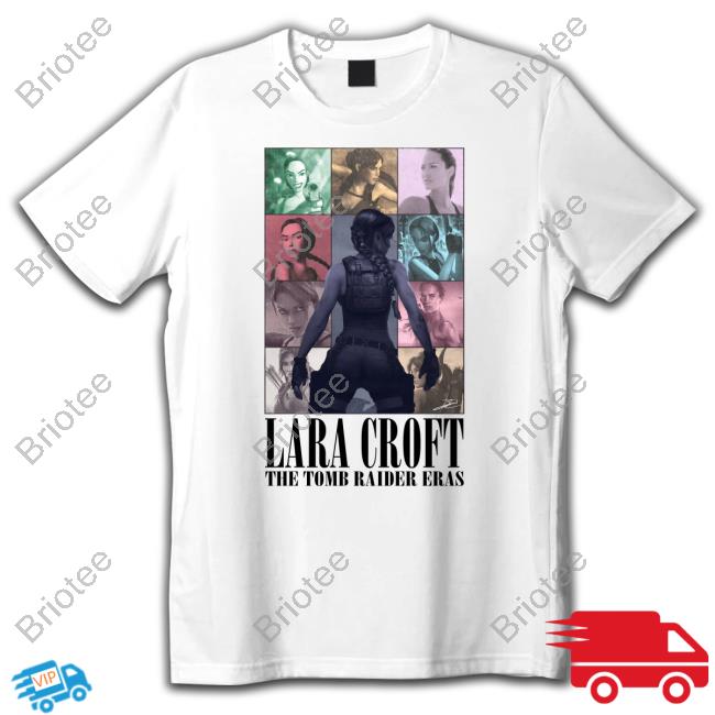 Lara Croft Tomb Raider Long Sleeve Tee Zac Larashome