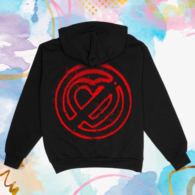 Official Fuerza Regida Merch Store DFIL - BLACK S/S Tees Dont Fall In Love Merch