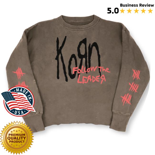 Official Korn Clothing Store Shop Merch Korn FTL 25 Vintage Washed Hoodies Korn Follow The Leader