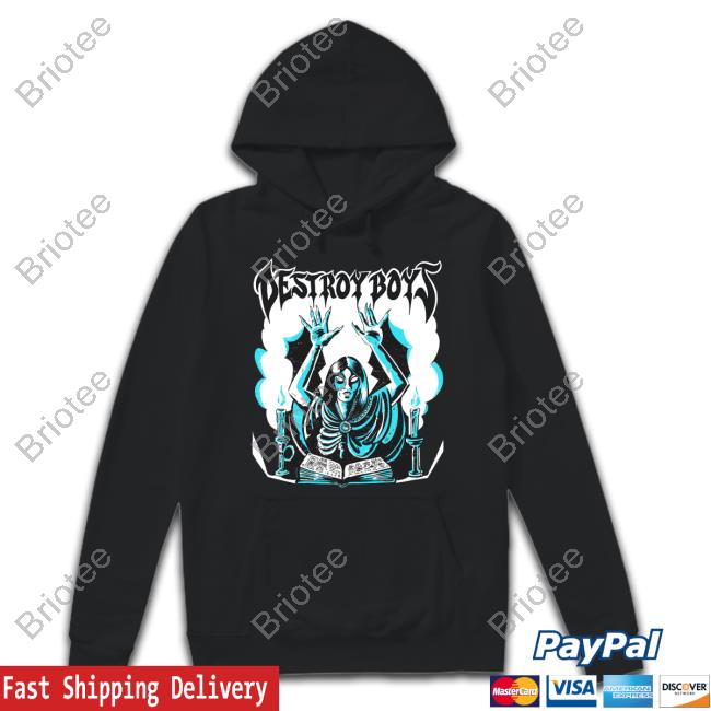 Destroy Boys Witchy Black Shirt