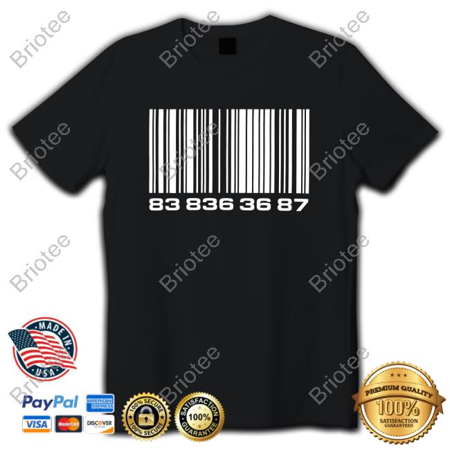 Official VTMNTS Barcode Tee Shirt