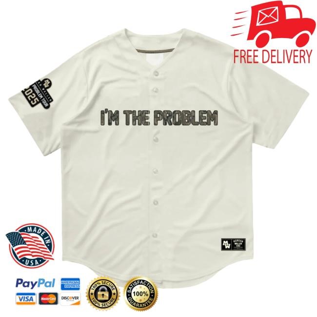 Official Morgan Wallen Merch Store Shop Morgan Wallen I’m The Problem Tour Jersey Shirt MorganWallen