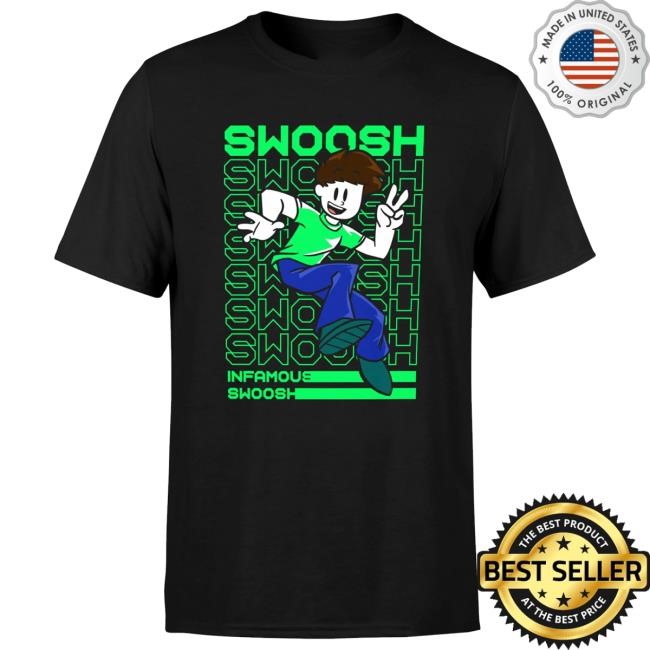 Infamous Swoosh SWOOSH Shirt | Official Infamous Swoosh Merch – Creator Ink