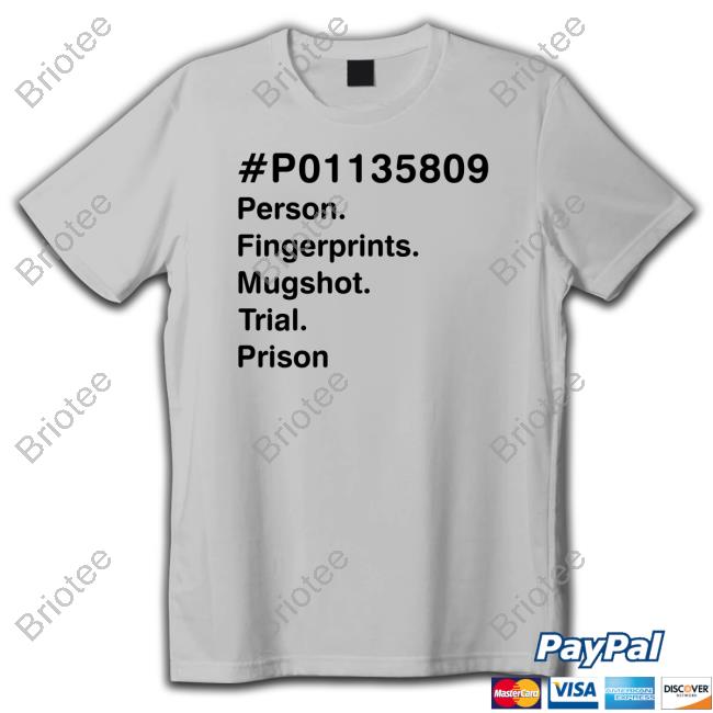 P01135809 Person Fingerprints Mugshot Trial Prison Crewneck Sweatshirt P01135809 Person Fingerprints Mugshot Trial Prison Crewneck Sweatshirt