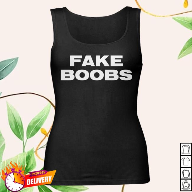Official Lizzo Merch Store Shop Lizzo Fake Boobs Black Tank Top Shirts